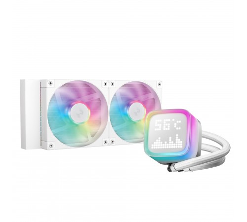 Система водяного охолодження DeepCool LP240 ARGB White (R-LP240-WHMSMC-G-1) Система водяного охолодження DeepCool LP240 ARGB White (R-LP240-WHMSMC-G-1)