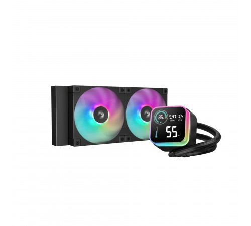 Система водяного охолодження DeepCool LQ240 Black (R-LQ240-BKLSMW-G-1) Система водяного охолодження DeepCool LQ240 Black (R-LQ240-BKLSMW-G-1)