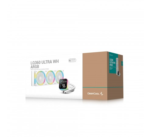 Система водяного охолодження DeepCool LQ360 Ultra ARGB WH (R-LQ360-WHASMC-G-1)