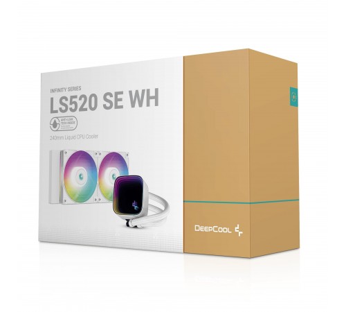 Система водяного охолодження DeepCool LS520 SE White (R-LS520-WHAMMM-G-1)
