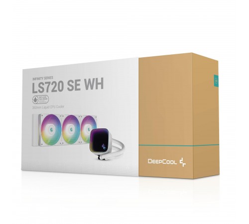 Система водяного охолодження DeepCool LS720 SE White (R-LS720-WHAMMM-G-1)