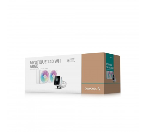 Система водяного охолодження DeepCool Mystique 240 ARGB White (R-LX240-WHDSNMCP-G-1)
