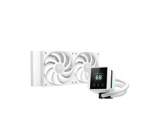 Система водяного охолодження DeepCool Mystique 240 White (R-LX240-WHDSNMP-G-1) Система водяного охолодження DeepCool Mystique 240 White (R-LX240-WHDSNMP-G-1)