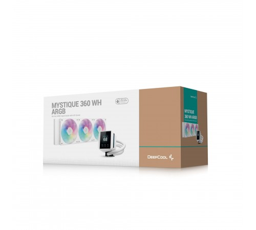 Система водяного охолодження DeepCool Mystique 360 ARGB White (R-LX360-WHDSNMCP-G-1)