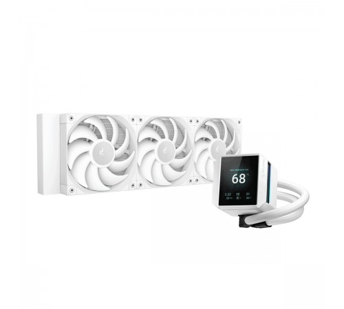 Система водяного охолодження DeepCool Mystique 360 White (R-LX360-WHDSNMP-G-1) Система водяного охолодження DeepCool Mystique 360 White (R-LX360-WHDSNMP-G-1)