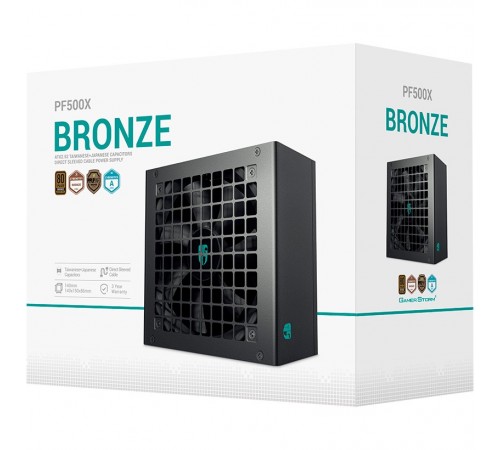 Блок живлення DeepCool GamerStorm PF500X 500W (R-PF500X-HD0B-JGEU)