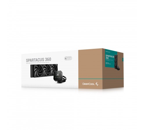Система водяного охолодження DeepCool Spartacus 360 Black (R-SPT360-BKDSMP-G-1)