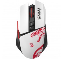 Миша бездротова A4Tech Bloody R36 Ultra Naraka White