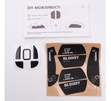 Миша бездротова Bloody R72 Pro Black