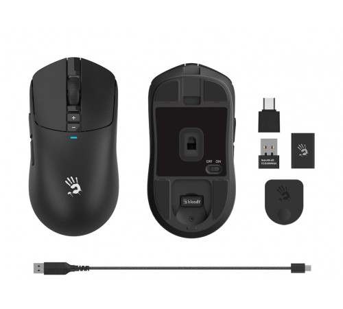 Миша бездротова A4Tech Bloody R72 Ultra Black
