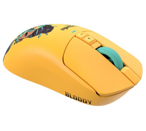 Миша бездротова A4Tech Bloody R72 Ultra Renegade Sunset Yellow Миша бездротова A4Tech Bloody R72 Ultra Renegade Sunset Yellow