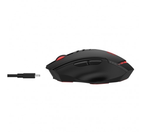 Миша бездротова Bloody R80 Plus Black