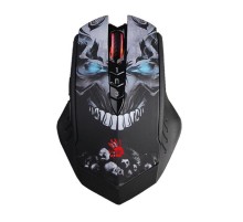 Миша бездротова Bloody R80 Plus (Skull) Black