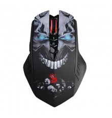 Миша бездротова Bloody R80 Plus (Skull) Black