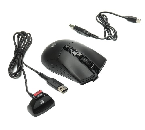 Миша бездротова A4Tech Bloody R90 Plus Black