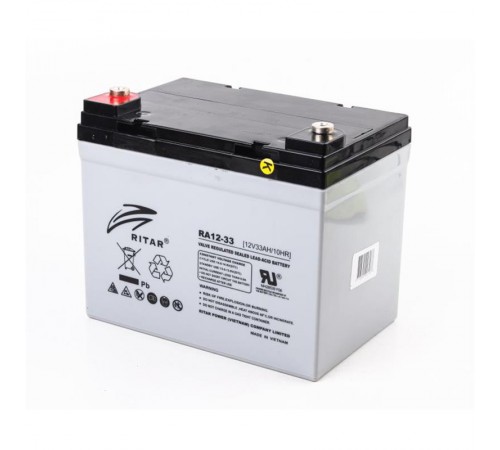 Акумуляторна батарея Ritar 12V 33AH (RA12-33) AGM