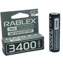 Акумулятор Rablex 18650 Li-Ion 3400mAh (без захисту)