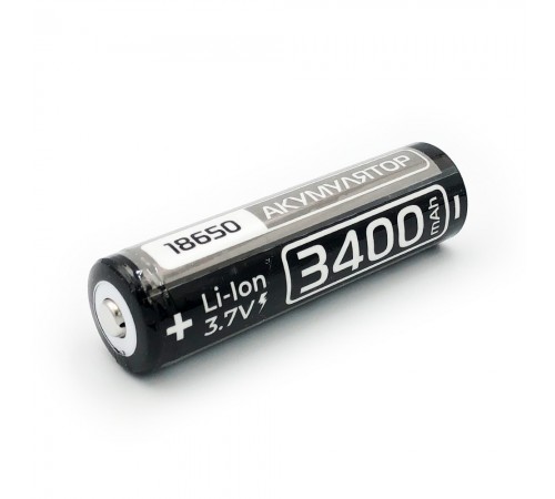 Акумулятор Rablex 18650 Li-Ion 3400mAh (без захисту)