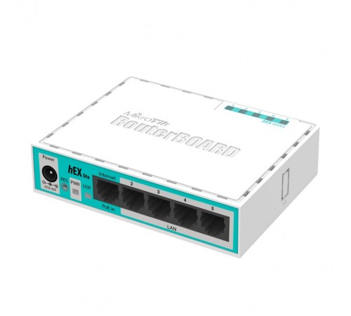 Маршрутизатор MikroTik RouterBOARD RB750r2 hEX lite Маршрутизатор MikroTik RouterBOARD RB750r2 hEX lite