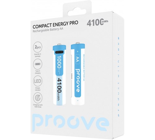 Акумулятори Proove Compact Energy Pro AA/HR06 NI-MH 2700 mAh BL 2 шт