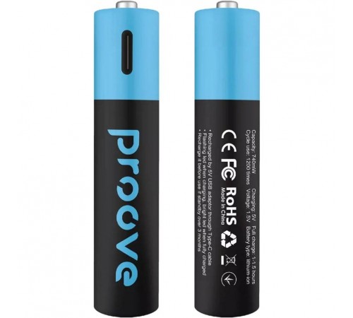 Акумулятори Proove Compact Energy AAA/HR03 NI-MH 740 mAh BL 2 шт