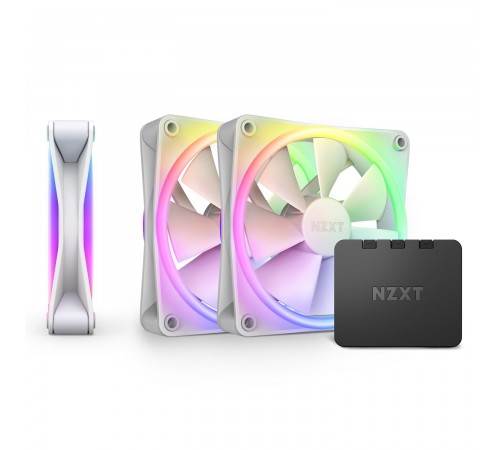Вентилятор NZXT F120 RGB Duo White Triple Pack (RF-D12TF-W1) Вентилятор NZXT F120 RGB Duo White Triple Pack (RF-D12TF-W1)