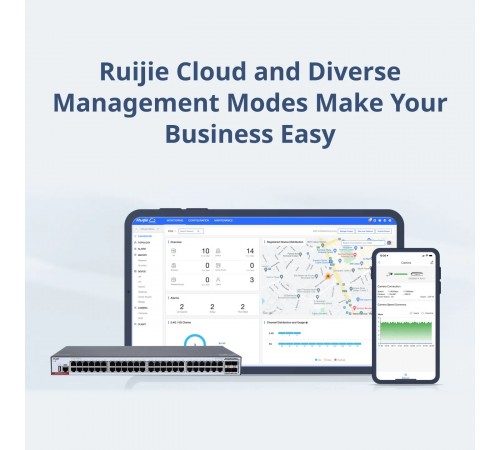 Комутатор Ruijie RG-CS83-48GT4XS Комутатор Ruijie RG-CS83-48GT4XS
