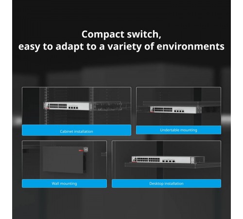 Комутатор Ruijie RG-CS83-48GT4XS Комутатор Ruijie RG-CS83-48GT4XS
