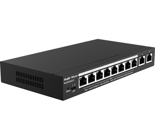 Комутатор Ruijie Reyee RG-ES210GC-LP Комутатор Ruijie Reyee RG-ES210GC-LP