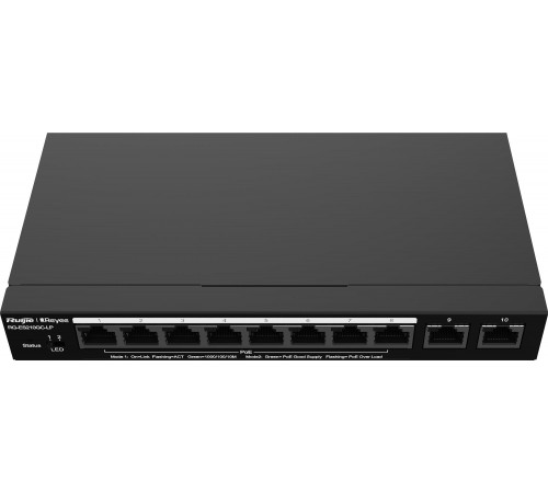 Комутатор Ruijie Reyee RG-ES210GC-LP Комутатор Ruijie Reyee RG-ES210GC-LP