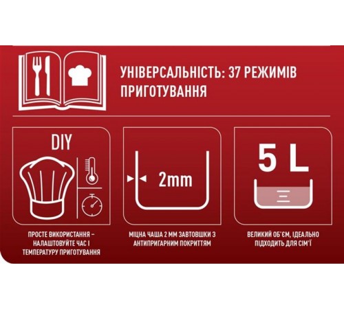 Мультиварка Tefal Essential Cook RK321A34