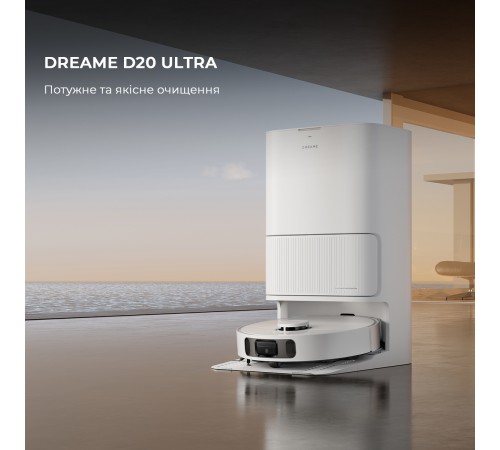Робот-пилосос Dreame D20 Ultra (RLD31SE)