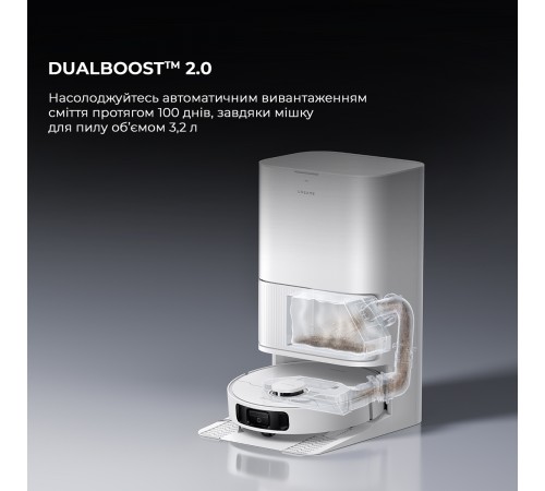 Робот-пилосос Dreame D20 Ultra (RLD31SE)
