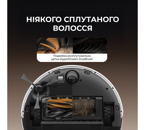 Робот-пилосос Dreame D20 Black (RLD35GA-bl)