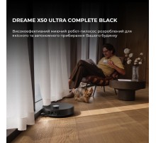 Робот-пилосос Dreame X50 Ultra Complete Black (RLX85CE-4-BL)