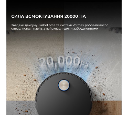 Робот-пилосос Dreame X50 Ultra Complete Black (RLX85CE-4-BL)