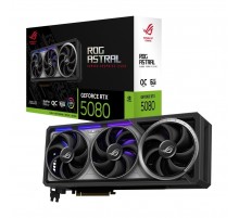 Відеокарта GF RTX 5080 16GB GDDR7 ROG Astral Gaming OC Asus (ROG-ASTRAL-RTX5080-O16G-GAMING)