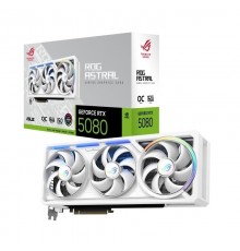 Відеокарта GF RTX 5080 16GB GDDR7 ROG Astral Gaming White OC Asus (ROG-ASTRAL-RTX5080-O16G-WHITE)