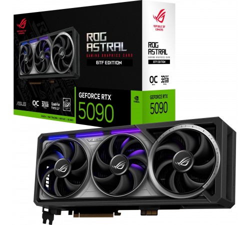 Відеокарта GF RTX 5090 32GB GDDR7 ROG Astral OC BTF Asus (ROG-ASTRAL-RTX5090-O32G-BTF-GAMING)
