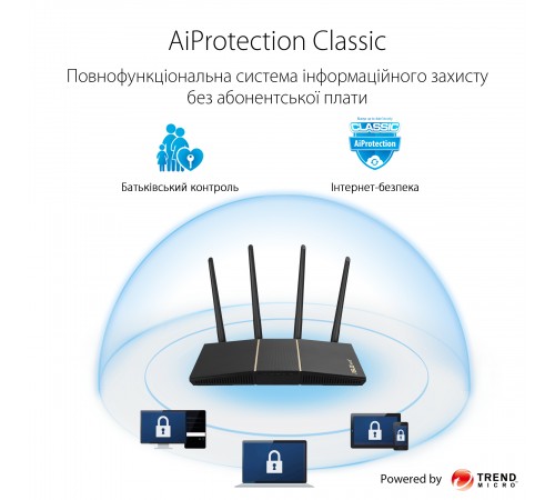 Бездротовий маршрутизатор Asus RT-AX57 (90IG06Z0-MO3C00)
