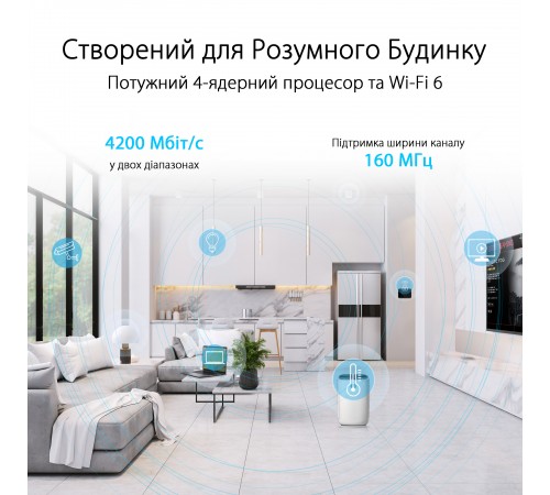 Бездротовий маршрутизатор Asus RT-AX59U (90IG07Z0-MO3C00)