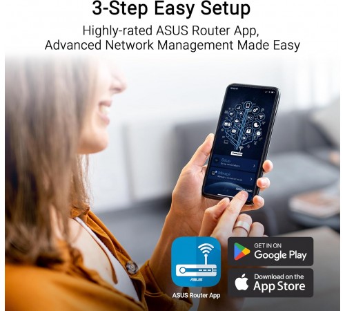 Бездротовий маршрутизатор Asus RT-BE55 (90IG0A80-MO3C00)