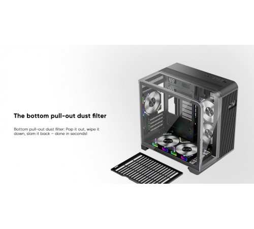 Корпус 1stPlayer RT5 Black без БЖ