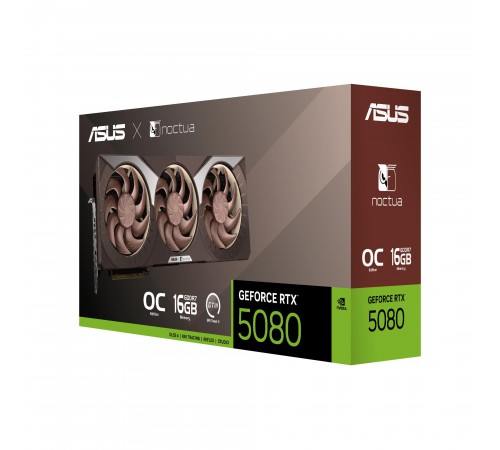 Відеокарта GF RTX 5080 16GB GDDR7 Noctua OC Asus (RTX5080-O16G-NOCTUA)