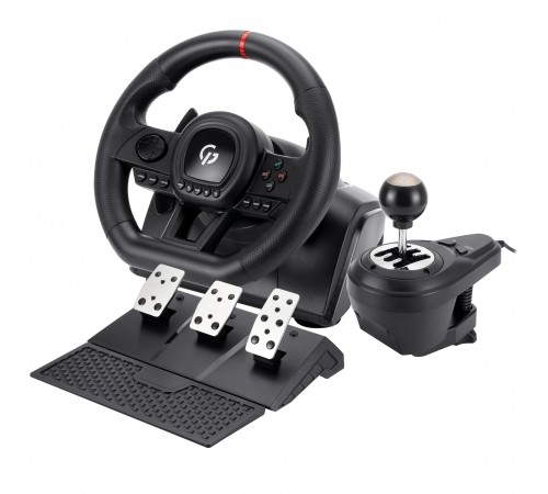 Кермо GamePro RW038PM з педалями та коробкою передач