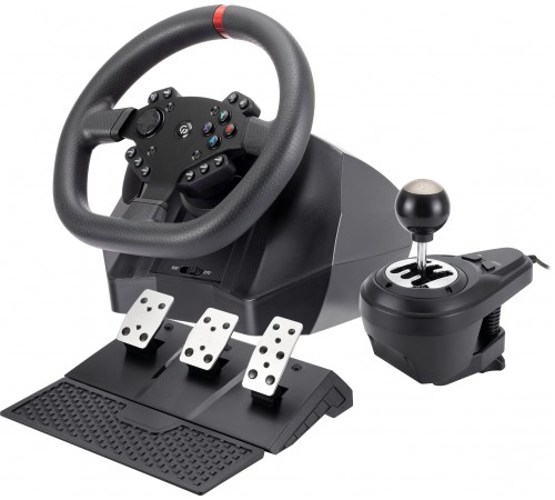 Кермо GamePro RW575PM з педалями та коробкою передач