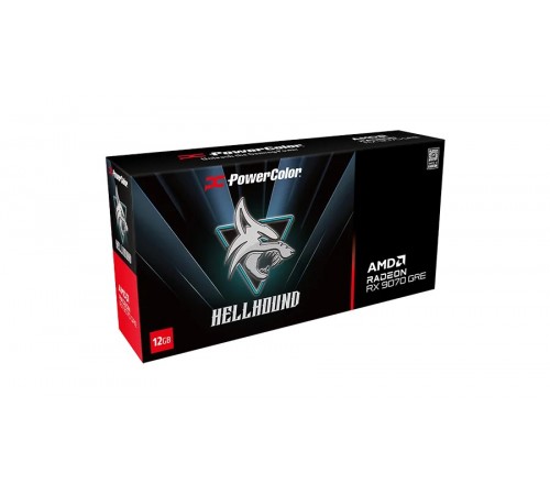 Відеокарта AMD Radeon RX 9070 GRE 12GB GDDR6 Hellhound PowerColor (RX9070GRE 12G-L/OC)
