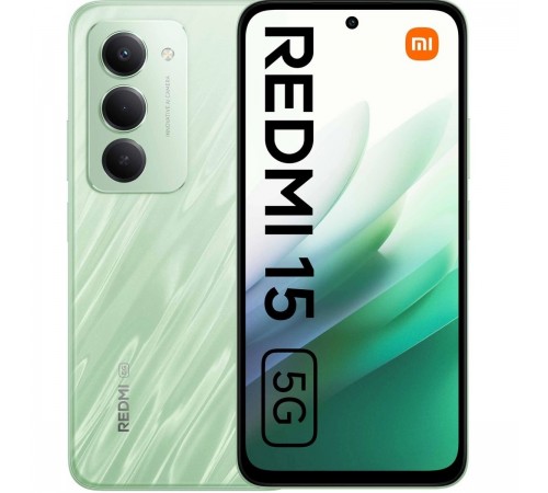 Смартфон Xiaomi Redmi 15 5G 4/128GB Ripple Green_EU Смартфон Xiaomi Redmi 15 5G 4/128GB Ripple Green_EU
