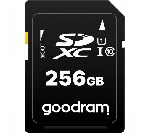 Карта пам`ятi SDXC 256GB UHS-I/U3 Class 10 Goodram R100/W10MB/s (S1A0-2560R12)
