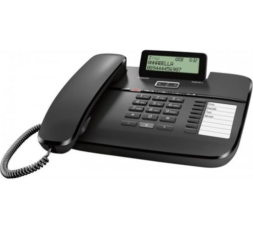 Провiдний телефон Gigaset DA810A Black (S30350-S214-N101)